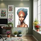 Quadro Decorativo Soberana 70x50cm Mold Branca