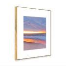Quadro Decorativo Sol Poente Toque Elegante e Natural para sua Decoração
