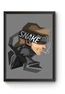 Quadro Decorativo Solid Snake Quadro Decorativo Solid Snake