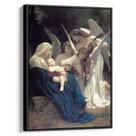 Quadro decorativo Som dos Anjos - William Bouguereau (1881) - Art Canvas