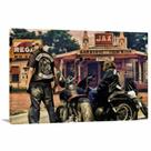 Quadro decorativo Sons of Anarchy Artístico - Tela em Tecido