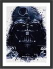 Quadro Decorativo Star Wars Darth Vader Geek Quartos Salas Decorações Com Moldura