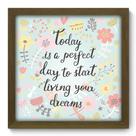 Quadro Decorativo - Start Living - 33cm x 33cm - 052qdrm