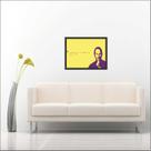 Quadro Decorativo Steve Jobs Informática Salas Decorações Com Moldura