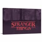 Quadro decorativo Stranger Things com Tela em Tecido