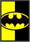 Quadro Decorativo Super Heróis Batman Nerd Geek Decorações Com Moldura