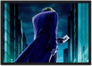 Quadro Decorativo Super Heróis Coringa Joker Com Moldura