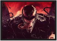 Quadro Decorativo Super Heróis Venom Com Moldura
