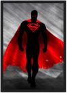 Quadro Decorativo Superman Heróis Geek Decorações Com Moldura G08 Quadro Decorativo Superman Heróis Geek Decorações Com Moldura G08