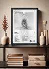 Quadro Decorativo Taylor Swift Lover (Black&Light) Com Vidro Tamanho:21cm x 30cm (A4)