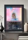 Quadro Decorativo Taylor Swift Lover (Dark) Com Vidro Tamanho:21cm x 30cm (A4)