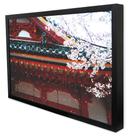 Quadro Decorativo Templo Japão em Moldura Caixa