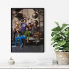 Quadro Decorativo The Big Ben Theory 45x34cm