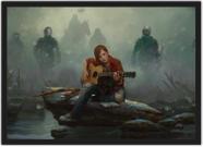 Quadro Decorativo The Last Of Us Games Jogos Geek Decorações Com Moldura G02 Quadro Decorativo The Last Of Us Games Jogos Geek Decorações Com Moldura G02