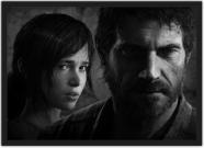 Quadro Decorativo The Last Of Us Games Jogos Geek Decorações Com Moldura G09 Quadro Decorativo The Last Of Us Games Jogos Geek Decorações Com Moldura G09