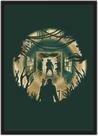 Quadro Decorativo The Last Of Us Games Jogos Geek Decorações Com Moldura G10