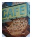 Quadro Decorativo Tonight Cafe Bar Barbearia Tela M17