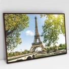 Quadro Decorativo Torre Eiffel em tela Canvas