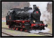 Quadro Decorativo Trem Locomotiva Máquinas A Vapor Salas Quartos Escritórios Com Moldura RC017