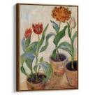 Quadro decorativo Três Potes de Tulipas - Claude Monet (1883) - Art Canvas Quadro decorativo Três Potes de Tulipas - Claude Monet (1883) - Art Canvas