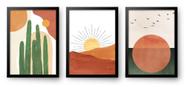 Quadro Decorativo Trio Agreste 60 x 40 Quadro Decorativo Trio Agreste 60 x 40