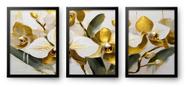 Quadro Decorativo Trio Orquídea 60 x 40 Quadro Decorativo Trio Orquídea 60 x 40