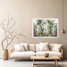 Quadro Decorativo Tropical Lemurien - 50x70cm