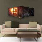 Quadro Decorativo Túmulo De Jesus Vazio 129x61 Quarto Sala