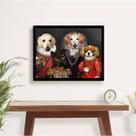 Quadro Decorativo Turma Nobre Animal 45x34cm