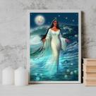 Quadro Decorativo Umbanda Iemanjá 24x18cm - com vidro Quadro Decorativo Umbanda Iemanjá 24x18cm - com vidro