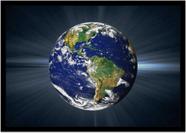 Quadro Decorativo Universo Planeta Terra Galáxias Via Láctea Salas Quartos Com Moldura RC072 Quadro Decorativo Universo Planeta Terra Galáxias Via Láctea Salas Quartos Com Moldura RC072