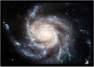 Quadro Decorativo Universo Planetas Galáxias Via Láctea Salas Quartos Com Moldura RC073 Quadro Decorativo Universo Planetas Galáxias Via Láctea Salas Quartos Com Moldura RC073