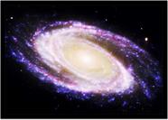 Quadro Decorativo Universo Planetas Galáxias Via Láctea Salas Quartos Com Moldura RC079
