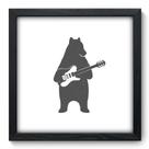 Quadro Decorativo - Urso - 33cm x 33cm - 056qdsp