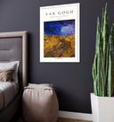 Quadro Decorativo Van Gogh Campo Trigo Corvos - 70x50cm Quadro Decorativo Van Gogh Campo Trigo Corvos - 70x50cm