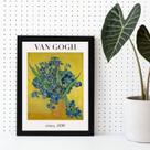 Quadro Decorativo Van Gogh Irises 33x24cm