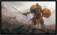 Quadro Decorativo Viking Povos Cultura História Com Moldura RC001 Quadro Decorativo Viking Povos Cultura História Com Moldura RC001