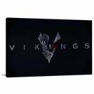 Quadro decorativo Vikings - Séries - Tela em Tecido Quadro decorativo Vikings - Séries - Tela em Tecido