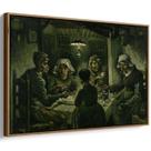 Quadro decorativo Vincent Van Gogh - Comedores de Batata (1885) - Art Canvas