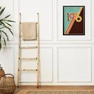 Quadro Decorativo Vintage - Ano 1976 45x34cm