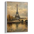 Quadro decorativo Vintage - Paris sob as Luzes do Entardecer - Art Canvas
