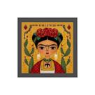 Quadro Decorativo Viva La Frida 20x20cm Quadro Decorativo Viva La Frida 20x20cm