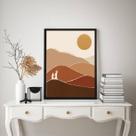 Quadro Decorativo Você Nunca Anda Sozinho 45x34cm Quadro Decorativo Você Nunca Anda Sozinho 45x34cm