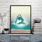 Quadro Decorativo Yoga Zen 45x34cm Quadro Decorativo Yoga Zen 45x34cm
