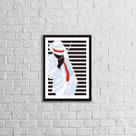 Quadro Decorativo Zé Pelintra 45x34cm