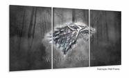 Quadro Decorativos Game of Thrones com 3 peças 125x60