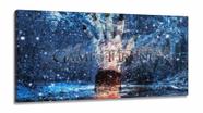 Quadro Decorativos Game of Thrones em Tecido Canvas 130x60