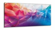 Quadro Decorativos Geométrico abstrato em Tecido Canvas 130x60 Quadro Decorativos Geométrico abstrato em Tecido Canvas 130x60