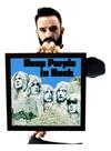 Quadro Deep Purple In Rock Capa Arte Na Moldura Decoração Quadro Deep Purple In Rock Capa Arte Na Moldura Decoração