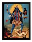 Quadro Deusa Kali Indiana Arte Hinduísmo Mantra